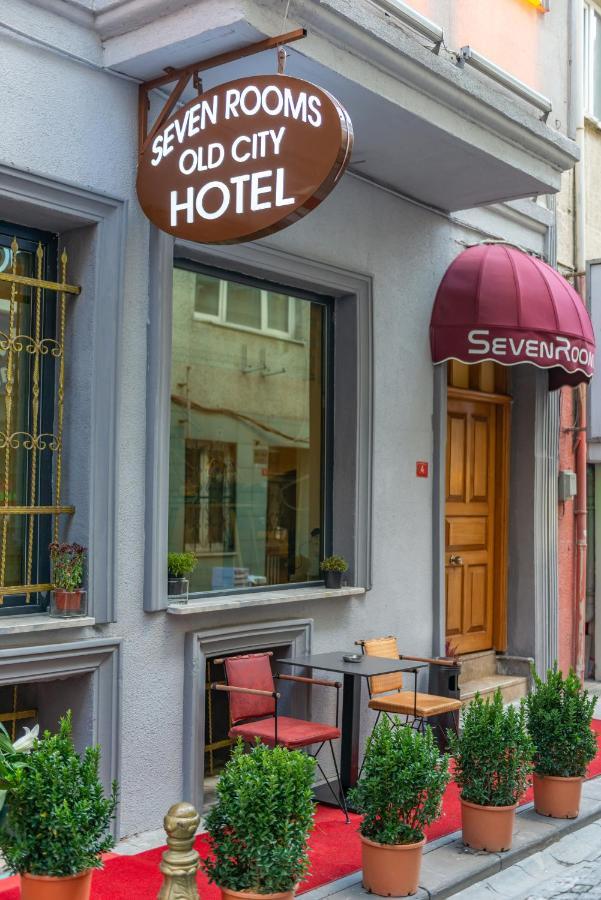 Seven Rooms Oldcity Hotel Istambul Exterior foto