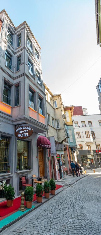 Seven Rooms Oldcity Hotel Istambul Exterior foto